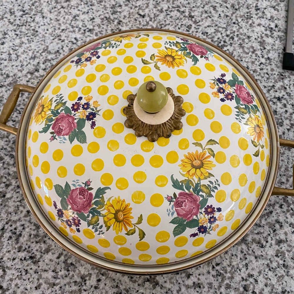 Mackenzie Childs serving Dish